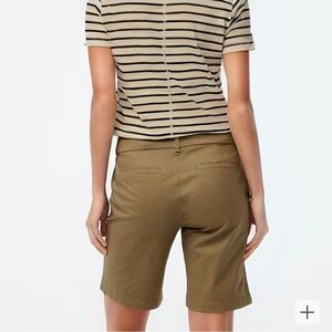 J. CREW Factory Chino 9” Short in Dark Khaki — 10